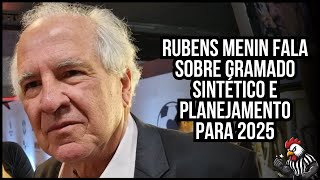 Rubens Menin fala sobre gramado sintético e planejamento para 2025 do Atlético [upl. by Nahtanaj388]