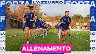 L’allenamento delle Azzurre  Verso GermaniaItalia [upl. by Kiley]