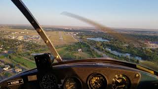 Landing in Cheyenne Wyoming [upl. by Idnic]