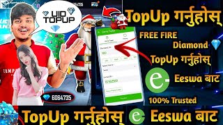 How To Top Up Free Fire Diamond With Esewa In Nepal  Diamond top up with esewa  Esewa New Features [upl. by Buckingham]