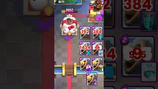 Barbarian Barrel  Spell Combos clashroyale [upl. by Colfin]