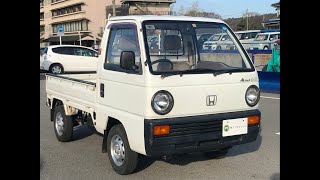 For sale 1990 HONDA ACTY TRUCK ★4WD ★Genuine low mileage64200km ★5speed Manual [upl. by Gruchot911]