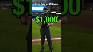 How much D1 umpires get paid 💰mlb [upl. by Zimmer]