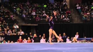 Katelyn Ohashi  Floor Exercise Finals  2012 Kelloggs Pacific Rim Championships [upl. by Malamut]