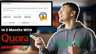 How To Earn Money With Quora Partner Program  100 Working Method✔️ [upl. by Hadihahs509]