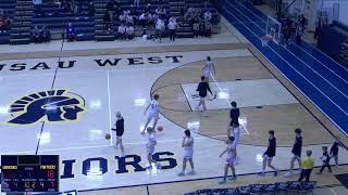 Wausau West High School vs Stevens Point High School Mens JV Basketball [upl. by Yoho51]