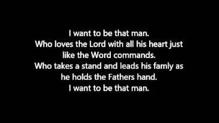 Brian Free amp Assurance I Want To Be That Man Lyrics [upl. by Yeldua]