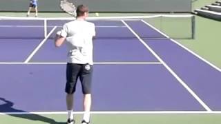 MSafin Forehand in Slow Motion [upl. by Alesig]