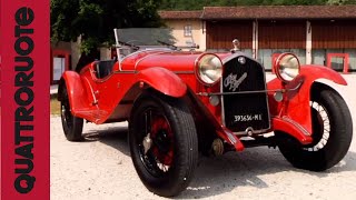 Alfa Romeo 1750 1930 Classic Test Drive [upl. by Anyek]