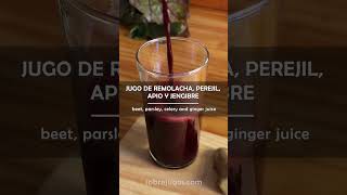 Jugo de Remolacha Perejil Apio y Jengibre shorts [upl. by Aloysia259]