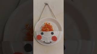 paper plates craft plasticplates craft walldecor ideas diy ytshort reel viral short trending [upl. by Caputto787]