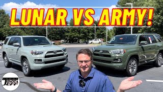 2022 Toyota 4Runner TRD Sport  Lunar Rock amp Army Green review [upl. by Harle]