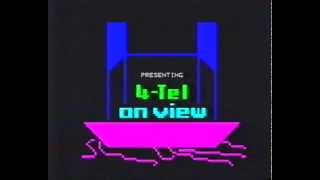 4Tel start up 1988 Channel 4 [upl. by Cinimmod824]