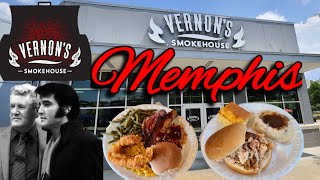 Vernons Smokehouse Restaurant Graceland Memphis Tn [upl. by Yerag]