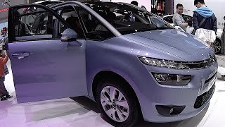 Citroen Grand C4 Picasso 2016 2017 VAN Video interior exterior [upl. by Seiuqram223]