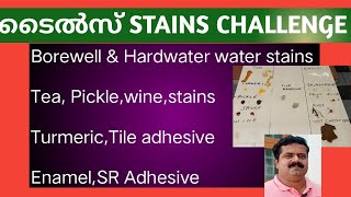 Tiles stains challengeeasy cleaningtile cleaner [upl. by Brittain]