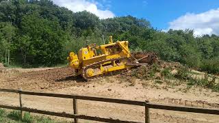 caterpillar dozer cat link club muck shifting weekend sibbertoft 2024 [upl. by Yelime]