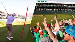 They Let Me Play the Craziest Hole in Golf — TPC Scottsdale 16th Hole [upl. by Birdie]