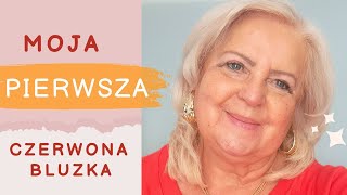 Nowość w mojej szafie – kupiłam czerwoną bluzkę 🔥👗 [upl. by Etnuhs]