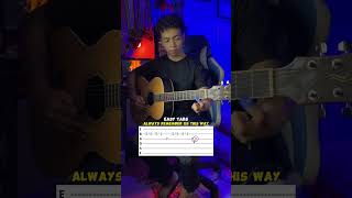 always remember us this way tutorial guitartabs guitartutorial ladygaga [upl. by Allegra]