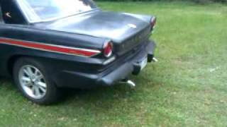 1963 Studebaker Lark with new exhaust [upl. by Ayitahs]