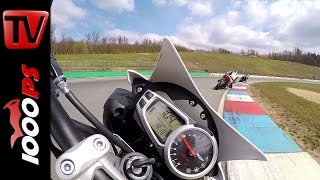 Triumph Speed Triple R  Gyrocam  60FPS  Brünn Circuit  Onboard [upl. by Adnylem]