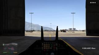 GTA 5 First Person Fighter Jet Gameplay PS4 Early Footage [upl. by Aime]