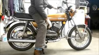 1974 Yamaha RD250 two stroke [upl. by Marie-Ann]