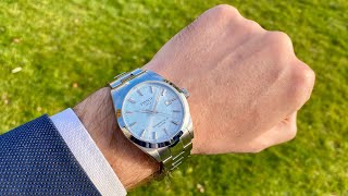 Tissot Gentleman Powermatic 80 Silicium ICE BLUE 40 mm [upl. by Shlomo233]