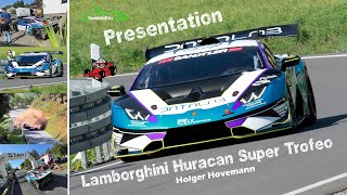 Lamborghini Huracan  Holger Hovemann  Bergrennen Eichenbühl 2024  Crash Unfall Presentation Demo [upl. by Miru]