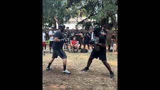 Portland Squabbles quotBONZYquot VS quotBIG MACquot FIST UP GUNS DOWN [upl. by Aniretak759]