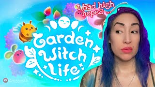 🚨COZY GAME ALERT🚨  🌿 Garden Witch Life 🧙🏼‍♀️  First Impressions Review [upl. by Ydroj]