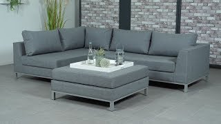 ▶ Garden Impressions Prego Loungeecke  GartenundFreizeitde [upl. by Aniteb]