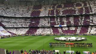 This was the atmosphere of the bernabeu before Real  Atletico game [upl. by Eneladgam443]