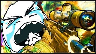 Most AMAZING Spawn Trap Rage 1v1 Call of Duty Black Ops 2 [upl. by Bertine359]