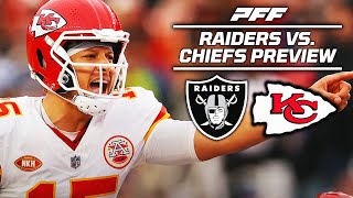 Raiders vs Chiefs Week 16 Game Preview  PFF [upl. by Denison]