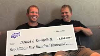 BC’s Largest Scratch amp Win Winners Kenny and Daniel [upl. by Corwin]