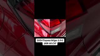 2024 Toyota Wigo 10 G 1KRVE CVT  Sir KF review [upl. by Dedrick325]