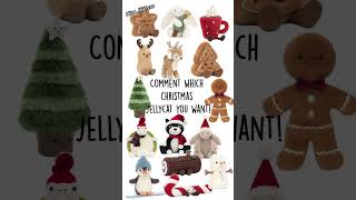 Comment which Jellycat you want viralshort fypシ゚ viral jellycat christmas trending [upl. by Eislek]