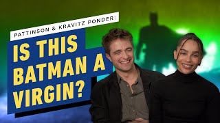 Has This Batman Ever Had a Girlfriend Robert Pattinson amp Zoë Kravitz Interview [upl. by Aneekas]