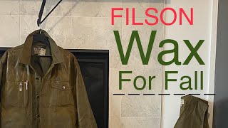 How to wax a Filson jacket [upl. by Tongue]