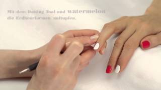 essie Tipp beerenstark  Nail Design Tutorial [upl. by Radu]