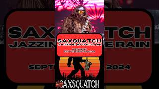 Saxsquatch Jazzing In Rain  Riot Fest 2024 Shorts [upl. by Enymsaj]