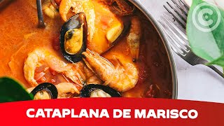 Cataplana de Marisco Receita Saborosa e Reconfortante [upl. by Antipas]