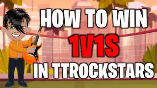 HOW TO WIN EVERY 1V1 IN TTROCKSTARS [upl. by Traweek151]