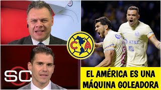 ANÁLISIS América GOLEÓ 61 al Puebla en la ida de los cuartos de final de la Liguilla  SportsCenter [upl. by Leila561]