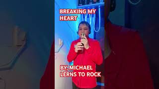 BREAKING MY HEART KARAOKE SONG MICHAEL LERNS TO ROCK karaoke karaokesong cover karaokemusic [upl. by Koppel702]