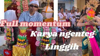 Full momentum karya ngenteg linggihmendem pedagingan CATUR MURTHI sanggah kamulan BrKelemahan [upl. by Anatol]