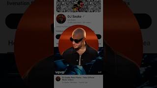 DJSnake Music Channel On YouTube musicvideo shorts [upl. by Nonahs635]