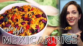 🌶️ How to Make Mexican Rice and Beans 🌶️ Easy One Pot Meal  Authentic Mexican Rice Recipe at Home [upl. by Laurel]